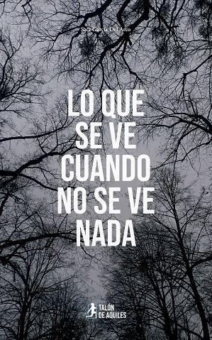 LO QUE SE VE CUANDO NO SE VE NADA | 9791387650650 | GARCIA DEL ARCO, SARA