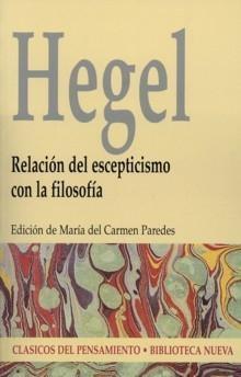 RELACION DEL ESCEPTICISMO CON LA FILOSOFIA | 9788497423571 | HEGEL, G. W. F.
