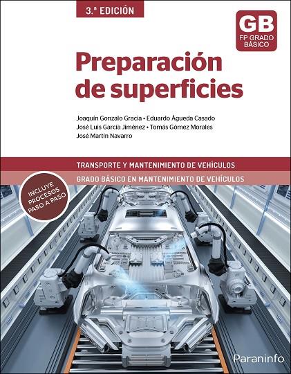 PREPARACIÓN DE SUPERFICIES (3ª EDICION 2024) | 9788428365994 | AGUEDA CASADO, EDUARDO / GARCIA JIMENEZ, J.