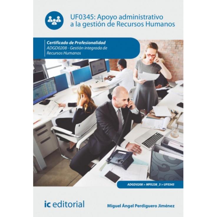 APOYO ADMINISTRATIVO A LA GESTION DE RECURSOS HUMANOS | 9788411842211 | PERDIGUERO JIMÉNEZ, MIGUEL ÁNGEL