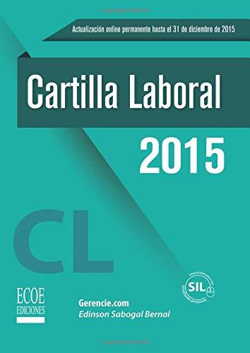 CARTILLA LABORAL 2015 | 9789587711721 | SABOGAL, EDINSON