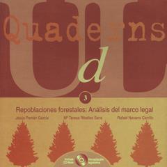 REPOBLACIONES FORESTALES: ANÁLISIS DEL MARCO LEGAL | 9788484090687 | PEMÁN, JESÚS / RIBELLES, MARIA TERESA / NAVARRO, RAFAEL