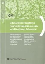 AUTONOMIES I DESIGUALTATS A ESPANYA : PERCEPCIONS | 9788439387039 | GALLEGO CALDERÓN, RAQUEL / SUBIRATS HUMET, JOAN