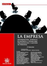 EMPRESA. INFORMACIÓN JURÍDICA, ECONÓMICA Y FINANCIERA . ORGANIZACIÓN Y GESTIÓN DE PERSONAL, LA | 9788490041390 | CAMPUZANO LAGUILLO, ANA BELÉN / PASCUAL, MARCELO / BARRUSO CASTILLO, BEGOÑA