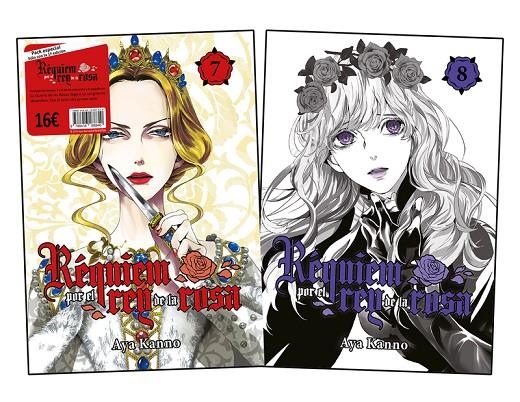 RÉQUIEM POR EL REY DE LA ROSA 07 Y 08 (PACK) | 9788416188840 | KANNO, AYA