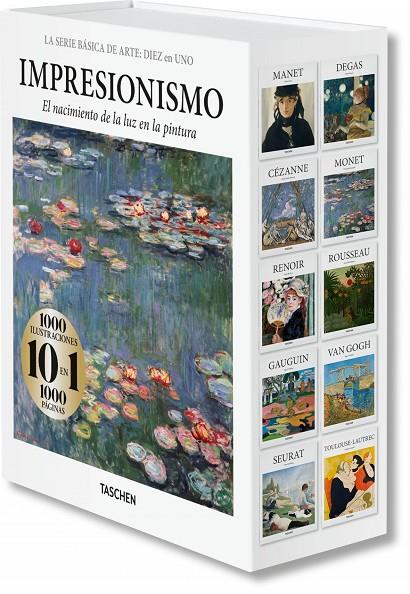 SERIE BÁSICA DE ARTE, LA : DIEZ EN UNO. IMPRESIONISMO | 9783836580465