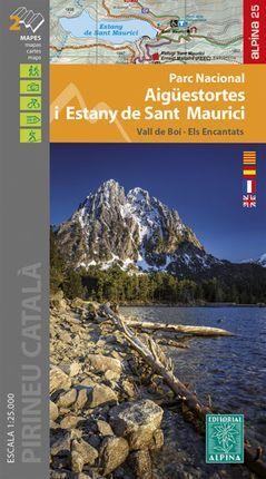 PARC NACIONAL AIGÜESTORTES I ESTANY DE SANT MAURICI : MAPA ALPINA 25 | 9788480908443