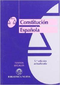 CONSTITUCION ESPAÑOLA 5ªED | 9788499400877