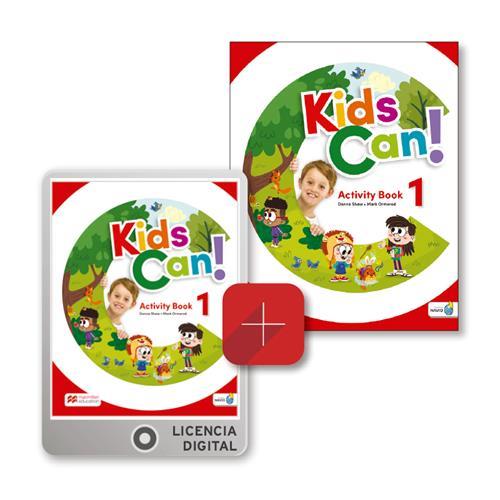 KIDS CAN! 1 ACTIVITY AND DIGITAL ACTIVITY | 9781380072849 | SHAW, DONNA / ORMEROD, MARK