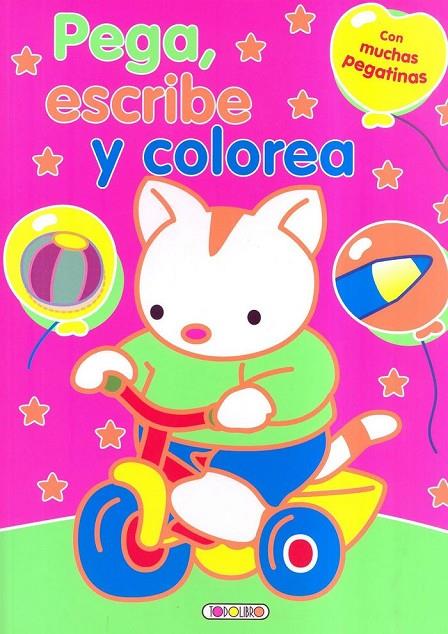 PEGA Y ESCRIBE EJERCICIOS Y ACTIVIDADES | 9788490372791 | EQUIPO DE TODOLIBRO