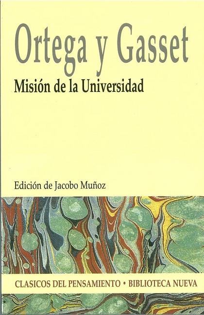 MISION DE LA UNIVERSIDAD | 9788497426565 | ORTEGA Y GASSET, JOSE