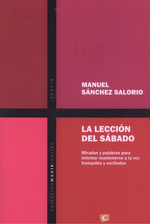 LECCIÓN DEL SÁBADO, LA | 9788494701764 | SANCHEZ SALORIO, MANUEL