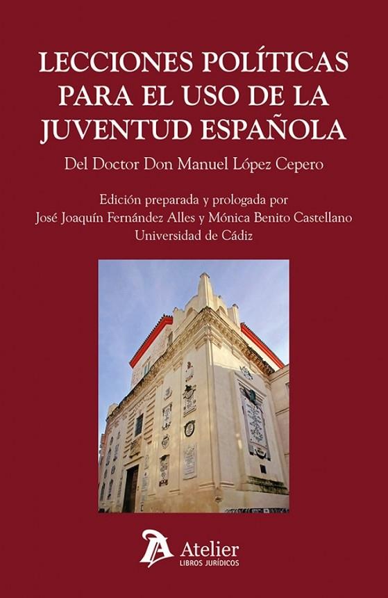 LECCIONES POLÍTICAS PARA EL USO DE LA JUVENTUD ESPAÑOLA | 9791388096839