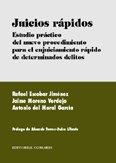JUICIOS RAPIDOS | 9788484446873 | ESCOBAR, R. / MORENO, J. / DEL MORAL, A.