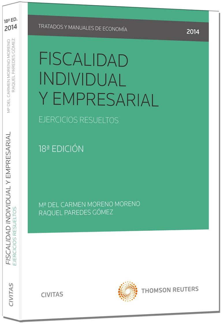 FISCALIDAD INDIVIDUAL Y EMPRESARIAL | 9788447047611 | MORENO MORENO, Mª CARMEN
