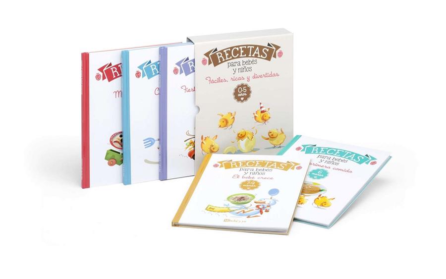 RECETAS PARA BEBÉS Y NIÑOS (5 LIBROS) | 8423793615930