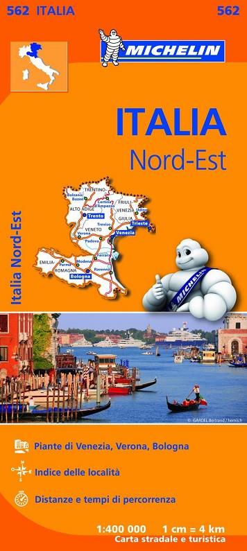 ITALIA NORD ESTE : MAPA 562 | 9782067183971 | MICHELIN