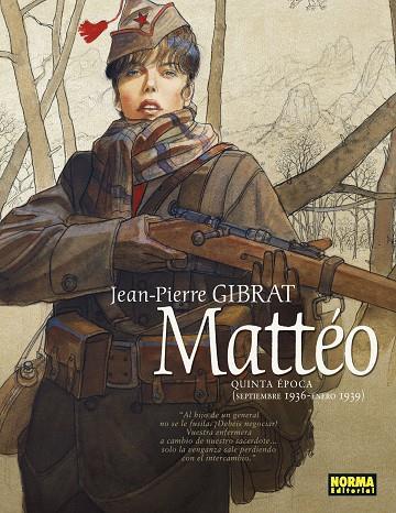 MATTÉO. QUINTA ÉPOCA (1936-1939) | 9788467942231 | GIBRAT, JEAN- PIERRE
