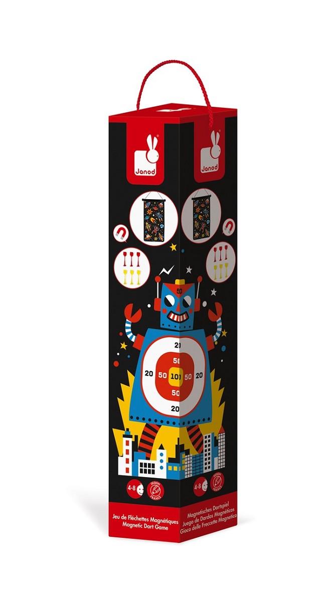 JUEGO DE DARDOS MAGNÉTICOS "ROBOTS" | 3700217320737