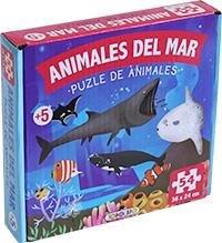 PUZZLE ANIMALES DEL MAR | 9788410693326
