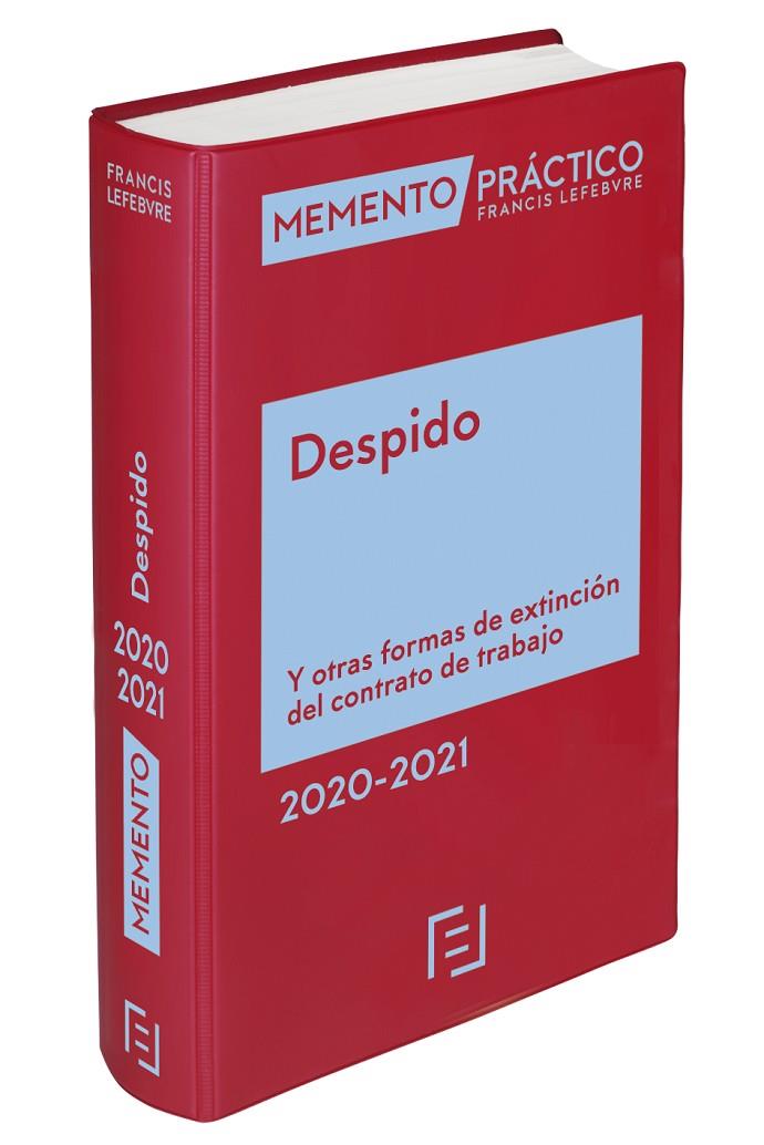 MEMENTO DESPIDO 2020-2021 | 9788417794989 | LEFEBVRE-EL DERECHO