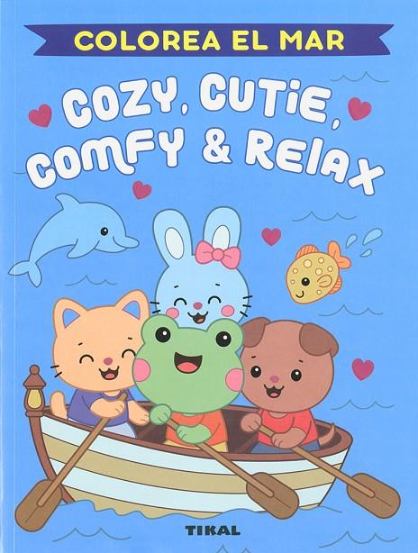 COZIE, CUTIE, COMFY & RELAX. COLOREA EL MAR | 9788499285504 | SUSAETA EDICIONES