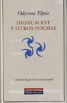DIGNUM EST Y OTROS POEMAS | 9788481097177 | ELYTIS, ODYSSEAS