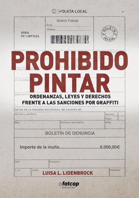 PROHIBIDO PINTAR | 9791399084870 | L. LIDENBROCK, LUISA
