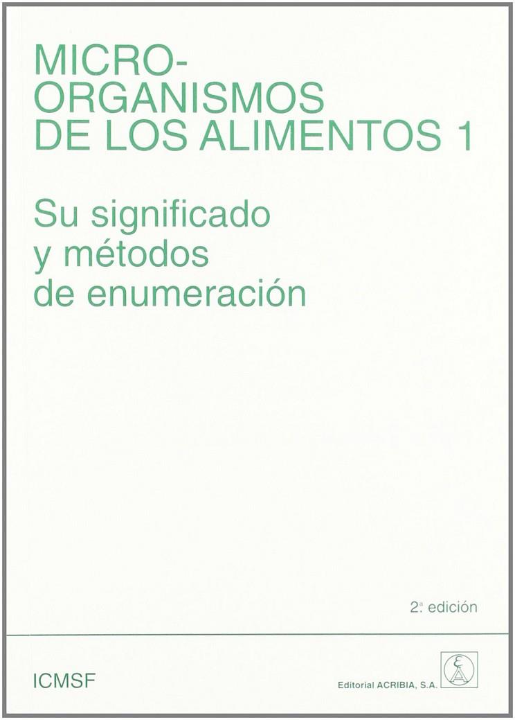 MICROORGANISMOS DE LOS ALIMENTOS 1 | 9788420009087 | GREENWOOD, PIPPA