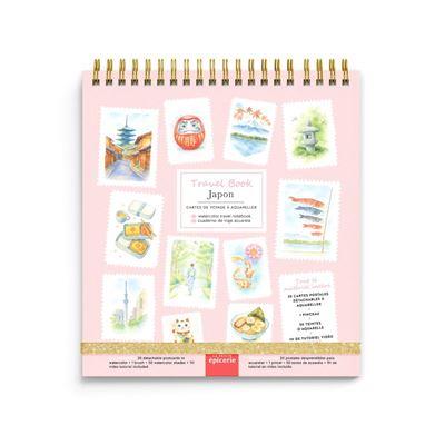 TRAVEL BOOK AQUARELES JAPON | 7867636956575
