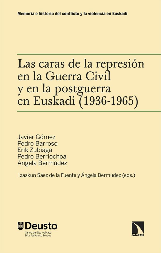 CARAS DE LA REPRESIÓN EN LA GUERRA CIVIL Y LA POSTGUERRA, LAS | 9788413528588 | BERMUDEZ, ÁNGELA / SAEZ, IZASKUN