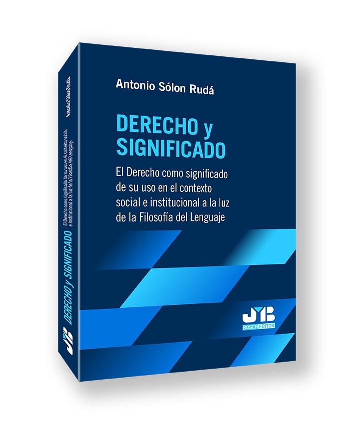 DERECHO Y SIGNIFICADO | 9791388084287 | SÓLON RUDÁ, ANTONIO