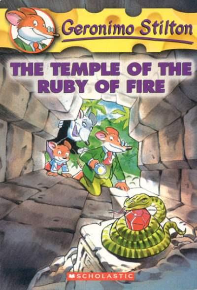 TEMPLE OF THE RUBY OF FIRE, THE | 9780439661638 | STILTON, GERONIMO