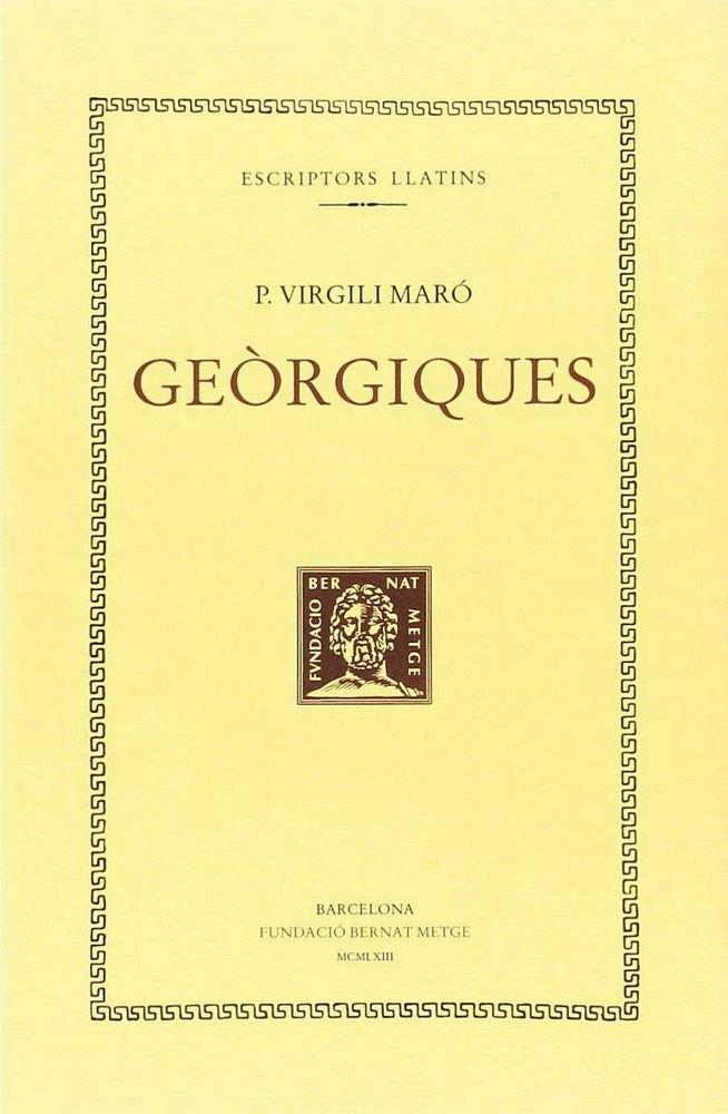 GEORGIQUES | 9788498590371 | VIRGILI