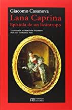 LANA CAPRINA | 9788494176722 | CASANOVA, GIACOMO