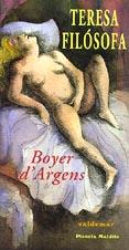 TERESA FILOSOFA | 9788477022763 | BOYER D'ARGENS