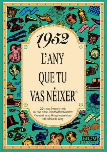 1952 : L'ANY QUE TU VAS NÉIXER | 9788488907370 | COLLADO BASCOMPTE, ROSA