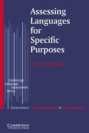 ASSESSING LANGUAGES FOR SPECIFIC PURPOSES | 9780521585439 | DOUGLAS, DAN