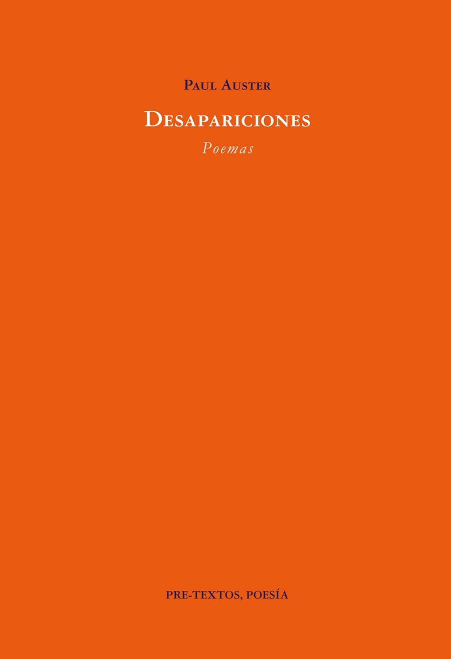 DESAPARICIONES | 9788481910858 | AUSTER, PAUL
