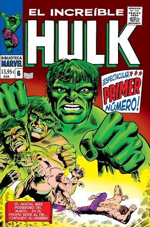 BIBLIOTECA MARVEL 91. EL INCREIBLE HULK 06 : 1968 | 9788410519916 | THOMAS, ROY / GOODWIN, ARCHIE / EVERETT, BILL