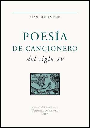 POESÍA DE CANCIONERO DEL SIGLO XV | 9788437067032 | DEYERMOND, ALAN