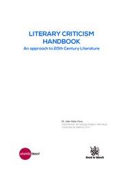 LITERARY CRITICISM HANDBOOK AN APPROACH TO 20TH CENTURY LITERATURE | 9788491195542 | HABA OSCA, JULIA
