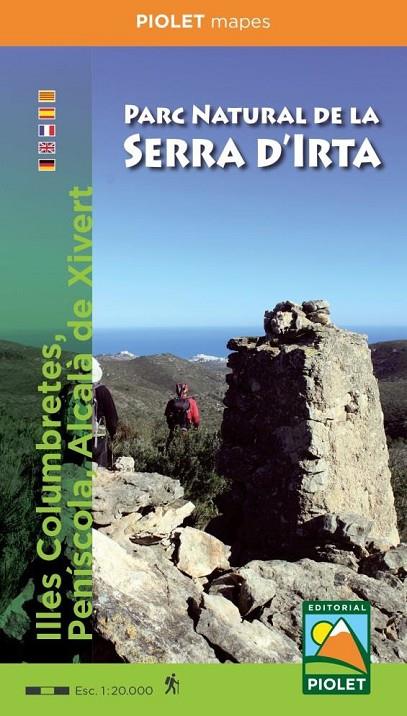 MAPA PARC NATURAL DE LA SERRA D'IRTA 1:20.000 | 9788412689068 | EDITORIAL PIOLET