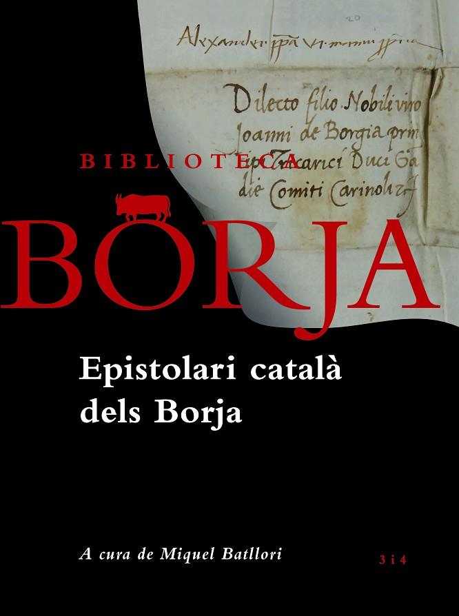 EPISTOLARI CATALÀ DELS BORJA | 9788416789917
