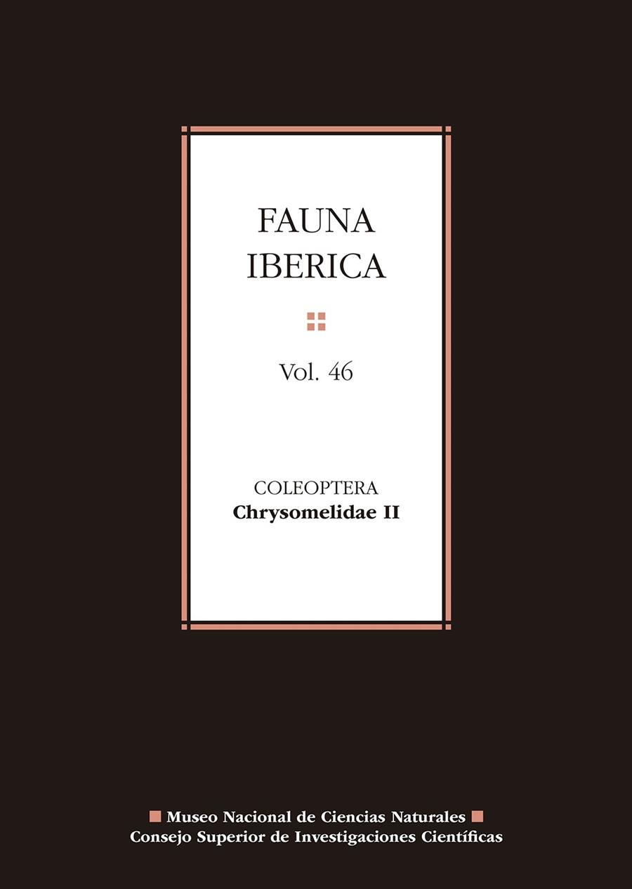FAUNA IBERICA 46 : COLEOPTERA - CHRYSOMELIDAE II | 9788400104887 | PETITPIERRE VALL, EDUARD