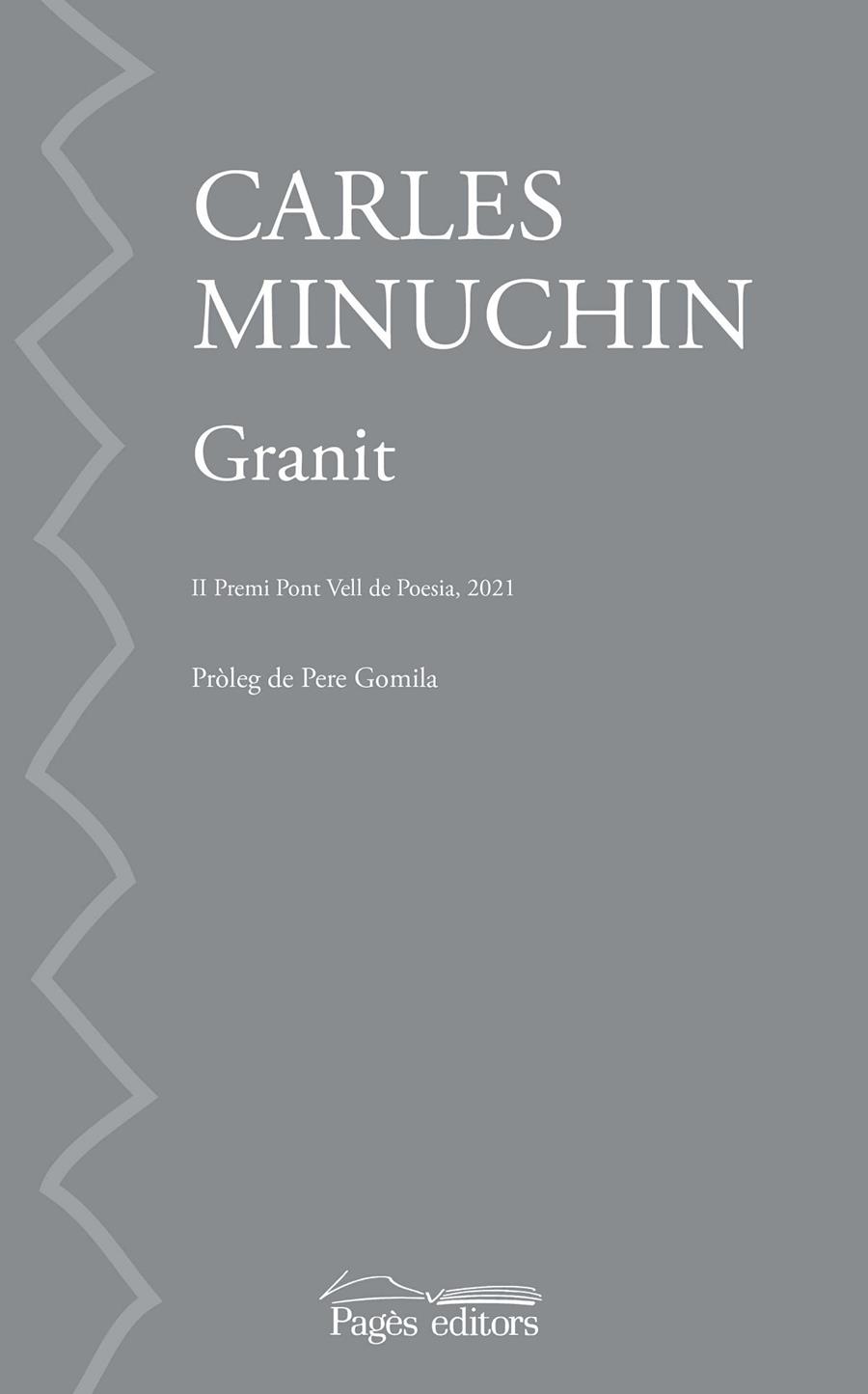 GRANIT | 9788413033471 | MINUCHIN, CARLES