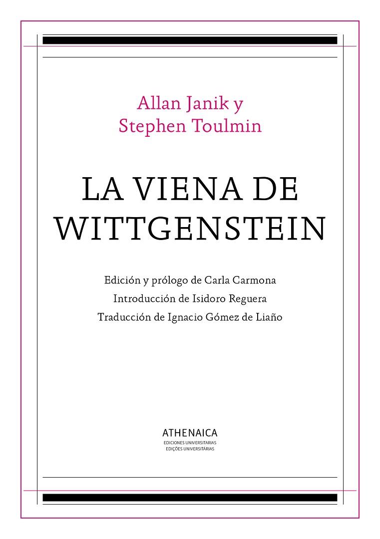 VIENA DE WITTGENSTEIN, LA | 9788416230952 | JANIK, ALLAN / TOULMIN, STEPHEN