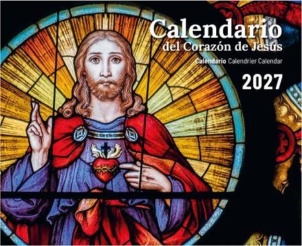 CALENDARIO DEL CORAZÓN DE JESÚS 2027 - PARED CON FALDILLAS | 9788427150706