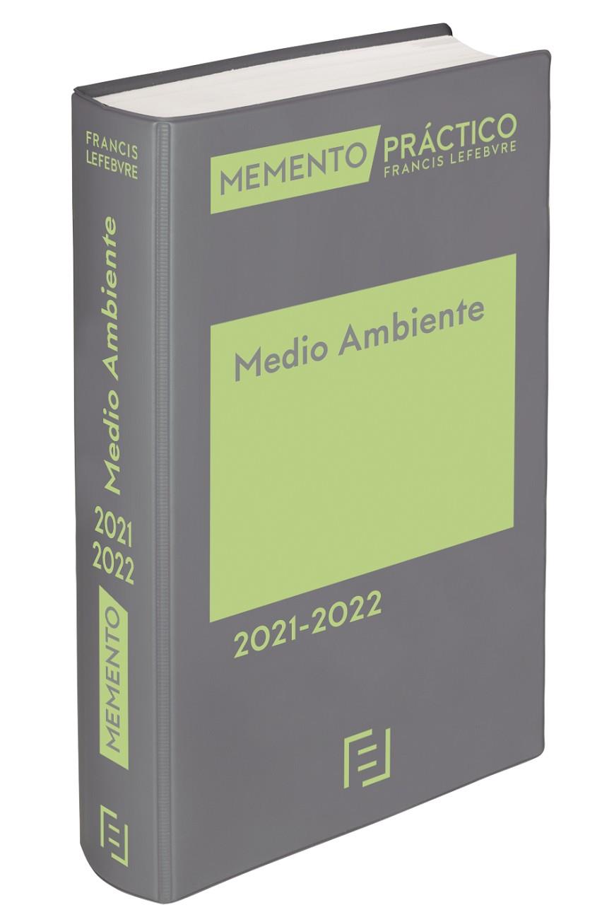MEMENTO MEDIO AMBIENTE 2021-2022 | 9788418405228 | LEFEBVRE-EL DERECHO