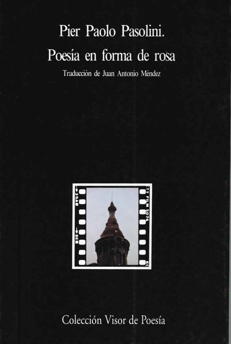 POESÍA EN FORMA DE ROSA | 9788475221632 | PASOLINI, PIER PAOLO